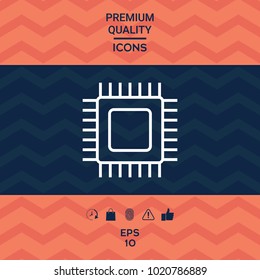 CPU symbol icon