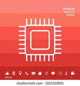 CPU symbol icon