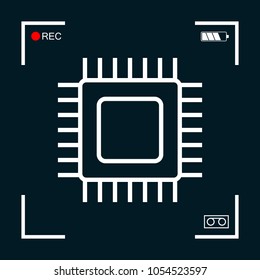 CPU symbol icon