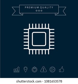 CPU symbol icon