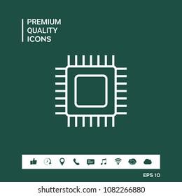 CPU symbol icon