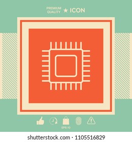 CPU symbol icon
