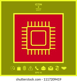 CPU symbol icon