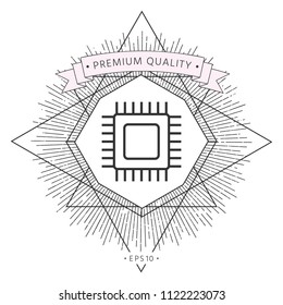 CPU symbol icon
