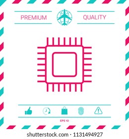 CPU symbol icon