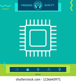 CPU symbol icon