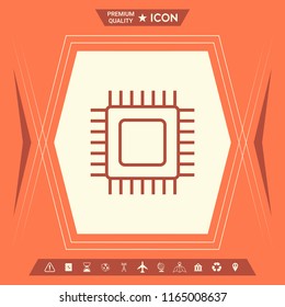 CPU symbol icon