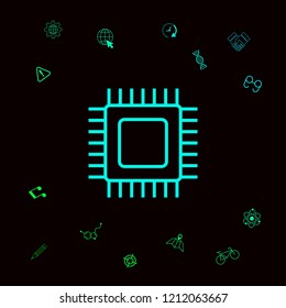 CPU symbol icon