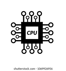CPU vector icon