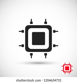 Cpu  vector icon