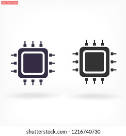 Cpu  vector icon