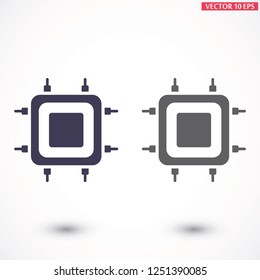 Cpu  vector icon