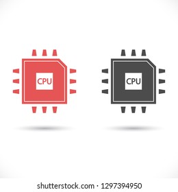 cpu vector icon