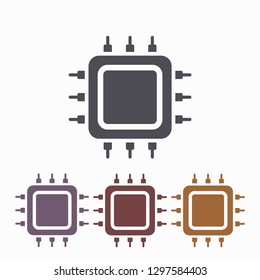 Cpu  vector icon