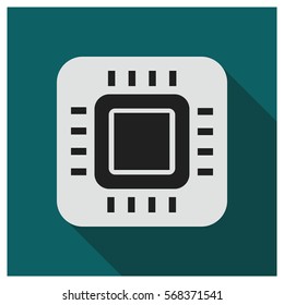 CPU vector icon
