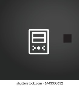 Cpu vector icon. Cpu concept stroke symbol design. Thin graphic elements vector illustration, outline pattern for your web site design, logo, UI. EPS 10.