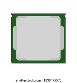 cpu vector illustration for web