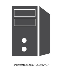 CPU vector image to be used in web applications, mobile applications and print media.