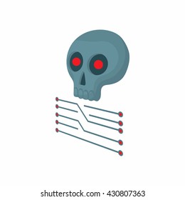 CPU virus icon