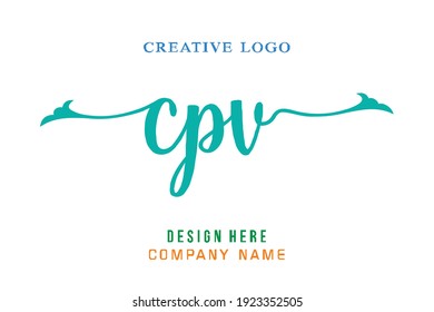 CPV lettering logo is simple, easy to understand and authoritative