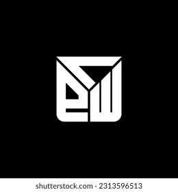 CPW letter logo creative design with vector graphic, CPW simple and modern logo. CPW luxurious alphabet design  