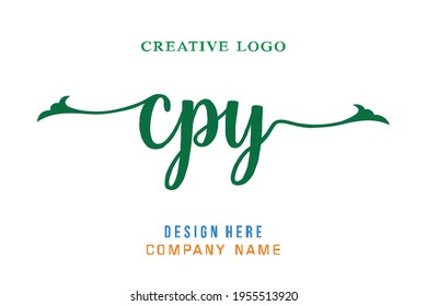 CPY lettering logo is simple, easy to understand and authoritative