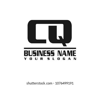 CQ company linked letter logo