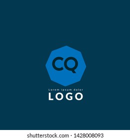 CQ company linked letter logo concept. Designed for your web site design, logo, app, UI.CQ initial logo design
