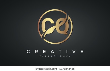 CQ creative luxury logo design
