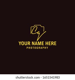 Cq Initial Signature Photography Logo