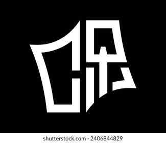 CQ Brief Logo Design Vektorgrafik.