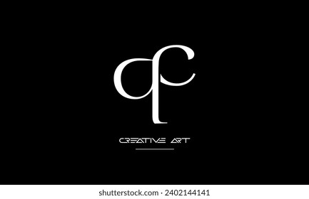 CQ, QC, C, Q abstrakte Buchstaben Logo-Monogramm