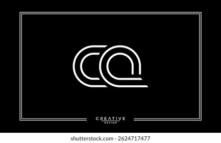 CQ, QC, C, Q, Abstract Letters Logo Monogram