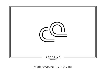 CQ, QC, C, Q, Abstract Letters Logo Monogram