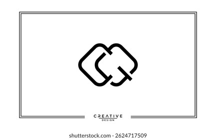 CQ, QC, C, Q, Letras abstratas Monograma de logotipo