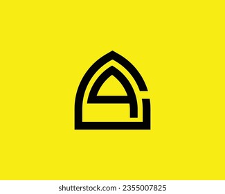 CQ QC logo design vector template