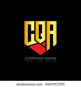 CQA letter logo abstract design. CQA unique design. CQA.
