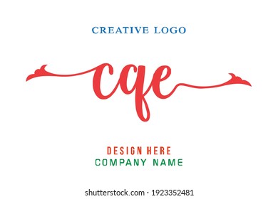 CQE lettering logo is simple, easy to understand and authoritative
