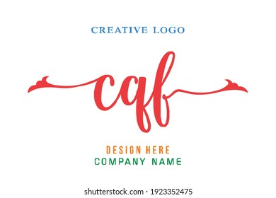 El logotipo con membrete CQF es sencillo, fácil de entender y autoritario