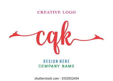 CQK lettering logo is simple, easy to understand and authoritative