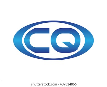 CQ-letter abbreviations blue oval logo