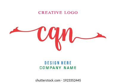 CQN lettering logo is simple, easy to understand and authoritative