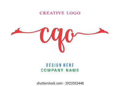 CQO lettering logo is simple, easy to understand and authoritative