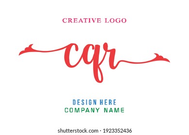 CQR lettering logo is simple, easy to understand and authoritative