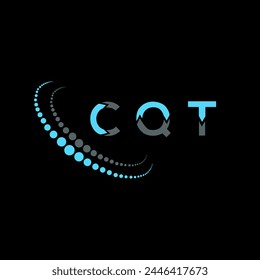 CQT letter logo abstract design. CQT unique design. CQT.
