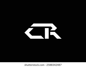 CR Alphabets Letters Logo Monogram