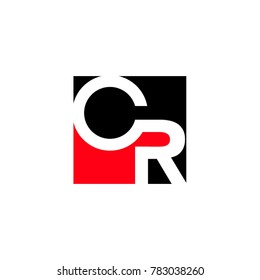 CR design for logo icon company brochure 