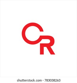 CR design for logo icon company brochure 