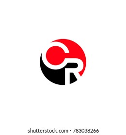 CR design for logo icon company brochure 