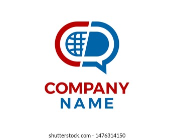 CR Global Solution Company Logo, vector, template